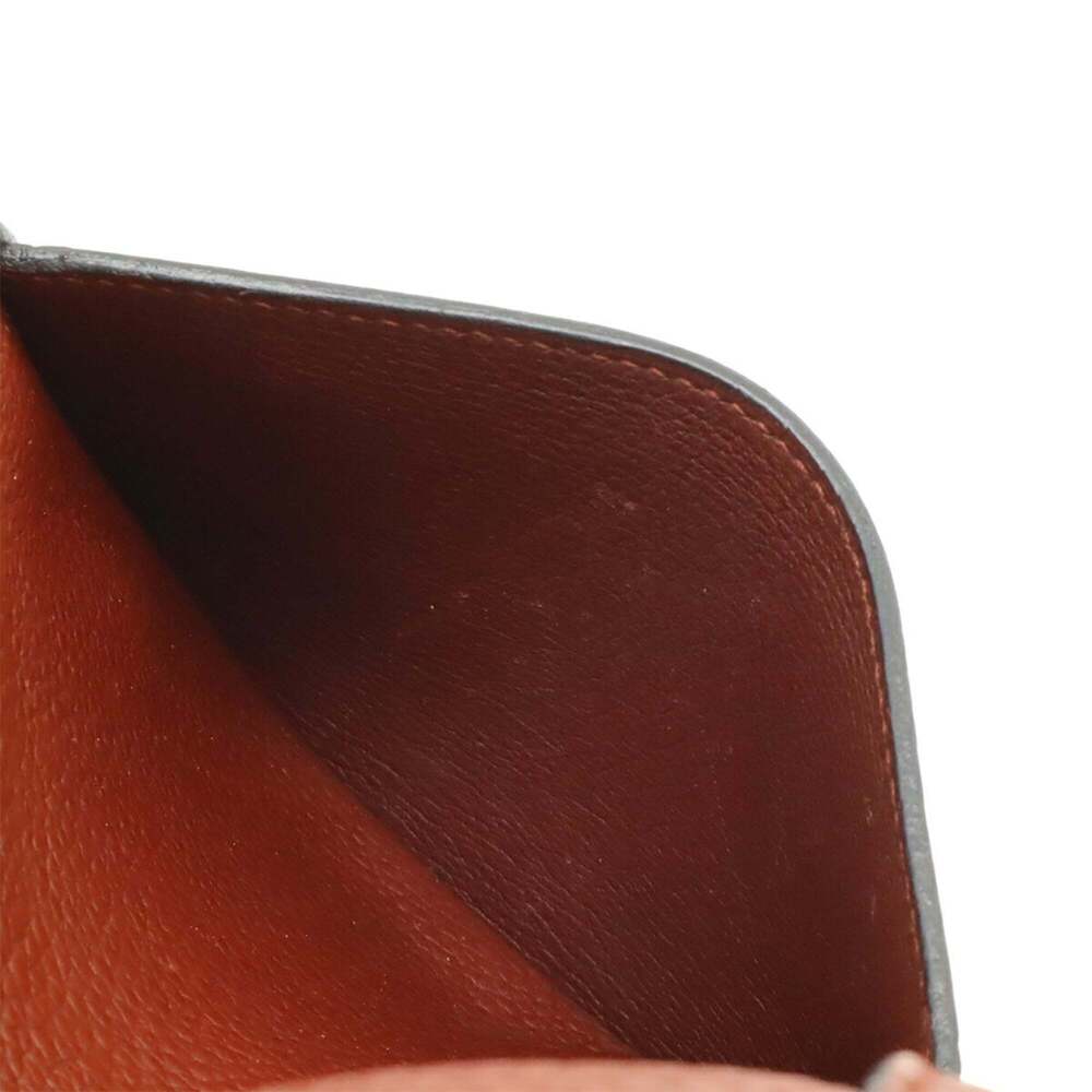 HERMES Steve Caporal 27 Shoulder Bag Handbag Togo Leather Sienne Terracotta □... - Picture 10 of 10